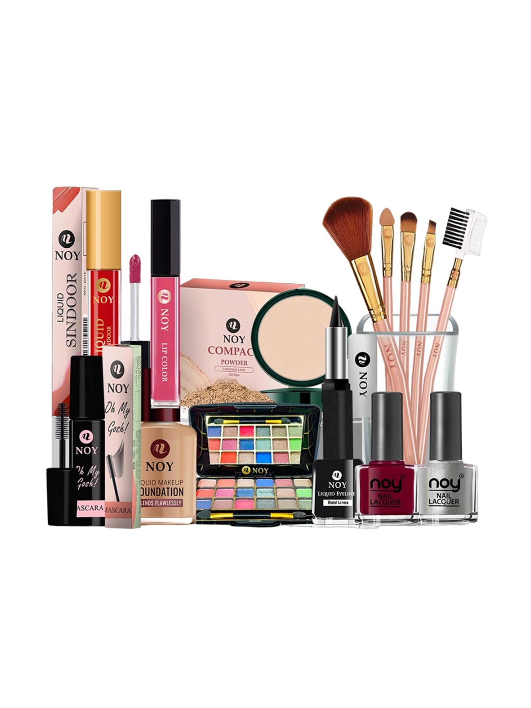 

NOY Bliss Makeup Combo - Your Perfect Match For Flawless Looks - Combo No 486, Multi