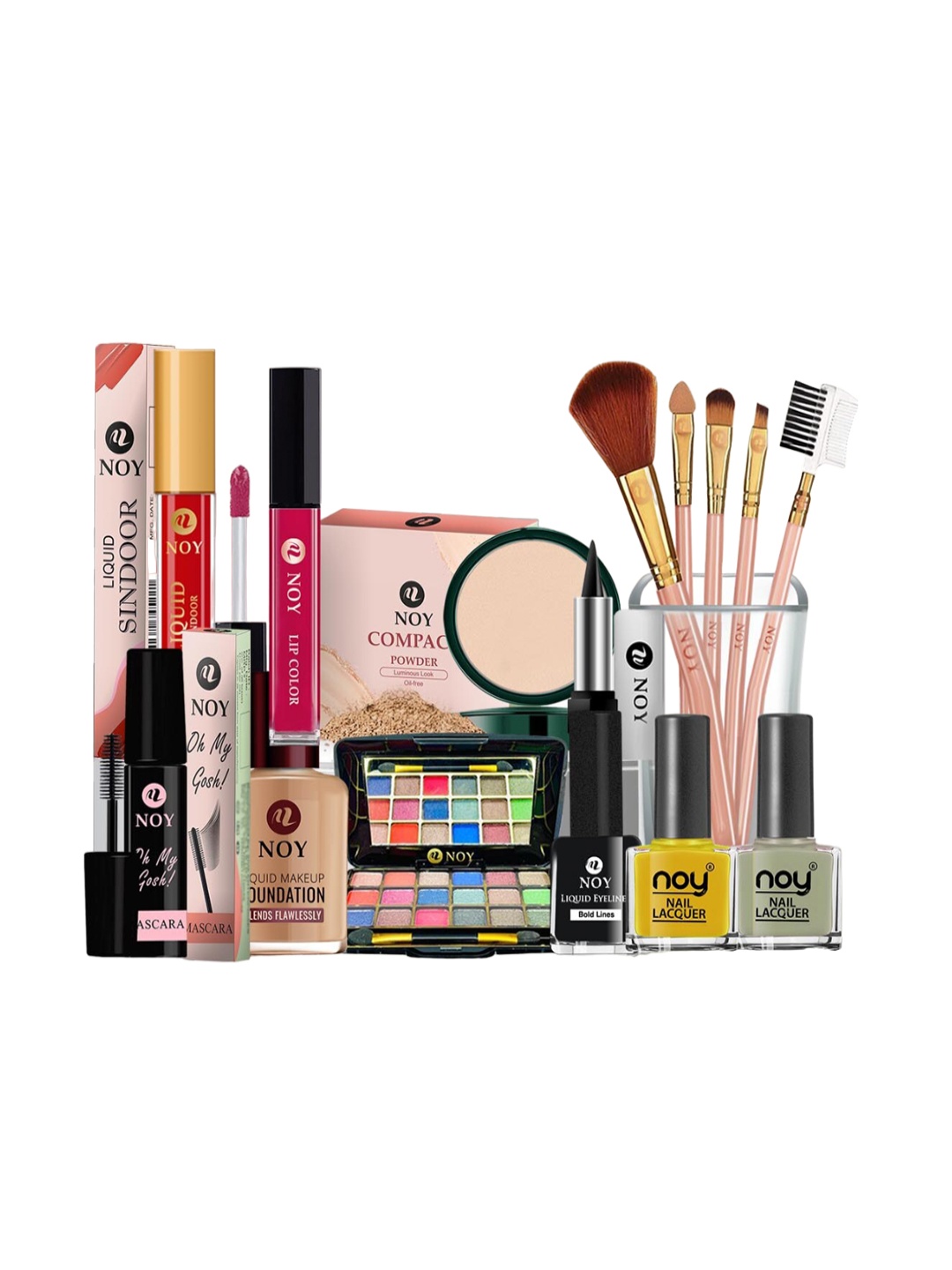 

NOY Glamour Makeup Combo - Red Carpet Ready With Glamorous Pairings - Combo No 382, Yellow