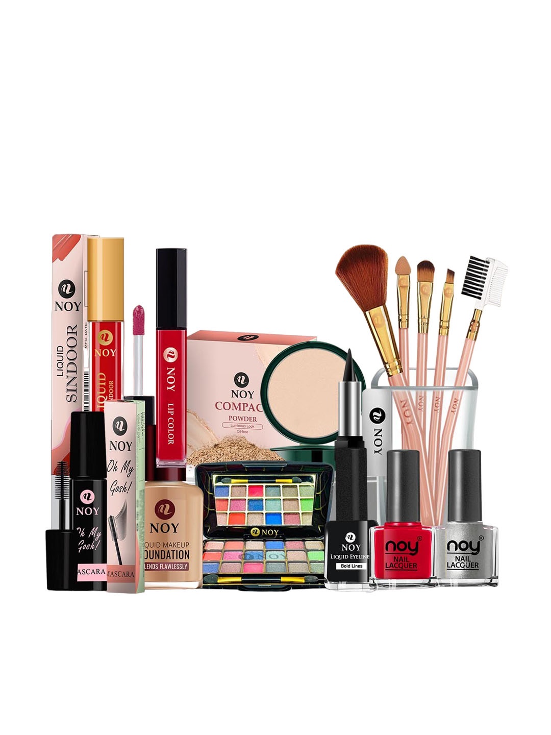 

NOY Iconic Makeup Combo - Legendary Duo For Iconic Beauty Moments - Combo No 560, Multi