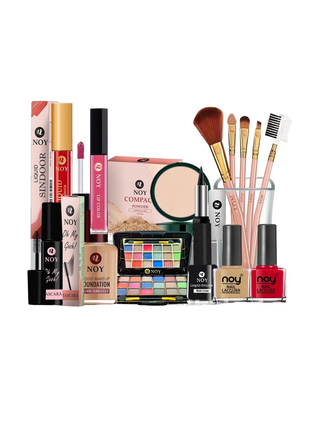 

NOY Temptation Makeup Combo - Tempt And Captivate With Irresistible Pairings- Combo No 150, Multi