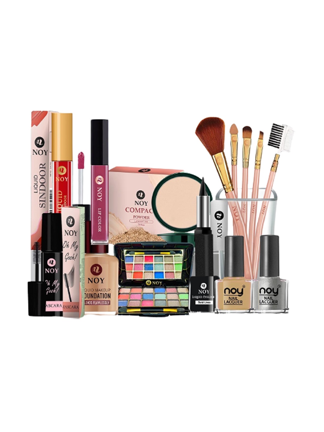 

NOY Enchant Makeup Combo - Mesmerizing Duo For Enchanting Beauty - Combo No 170, Multi