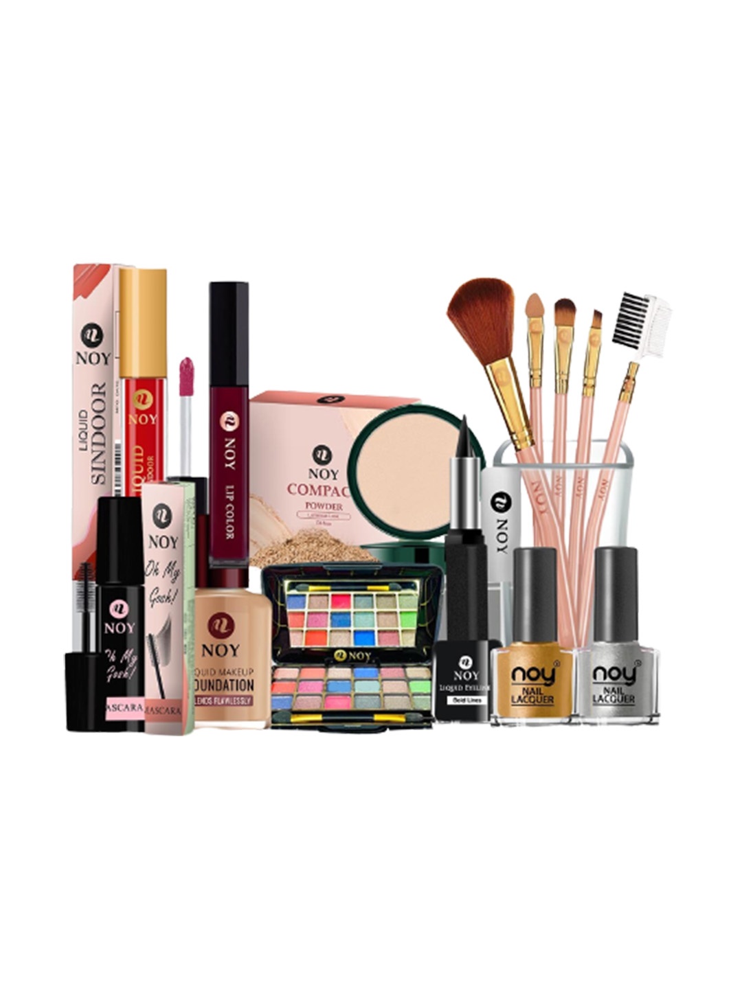 

NOY Iconic Makeup Combo - Legendary Duo For Iconic Beauty Moments - Combo No 587, Multi