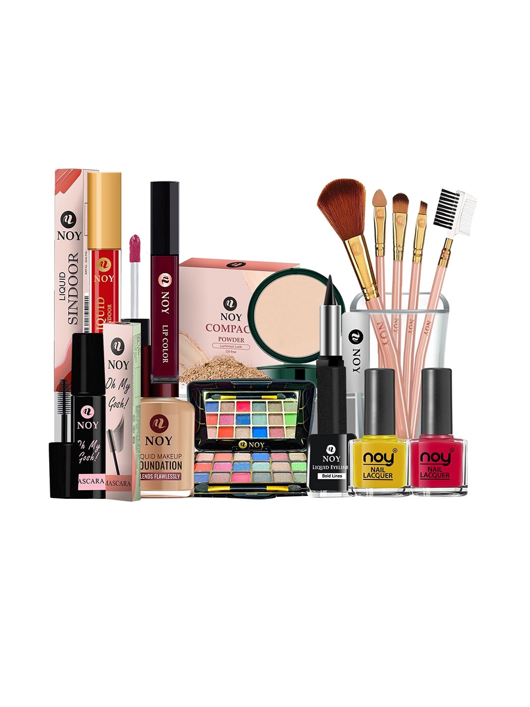 

NOY Maven Makeup Combo - Master The Art Of Stunning Beauty - Combo No 395, Multi