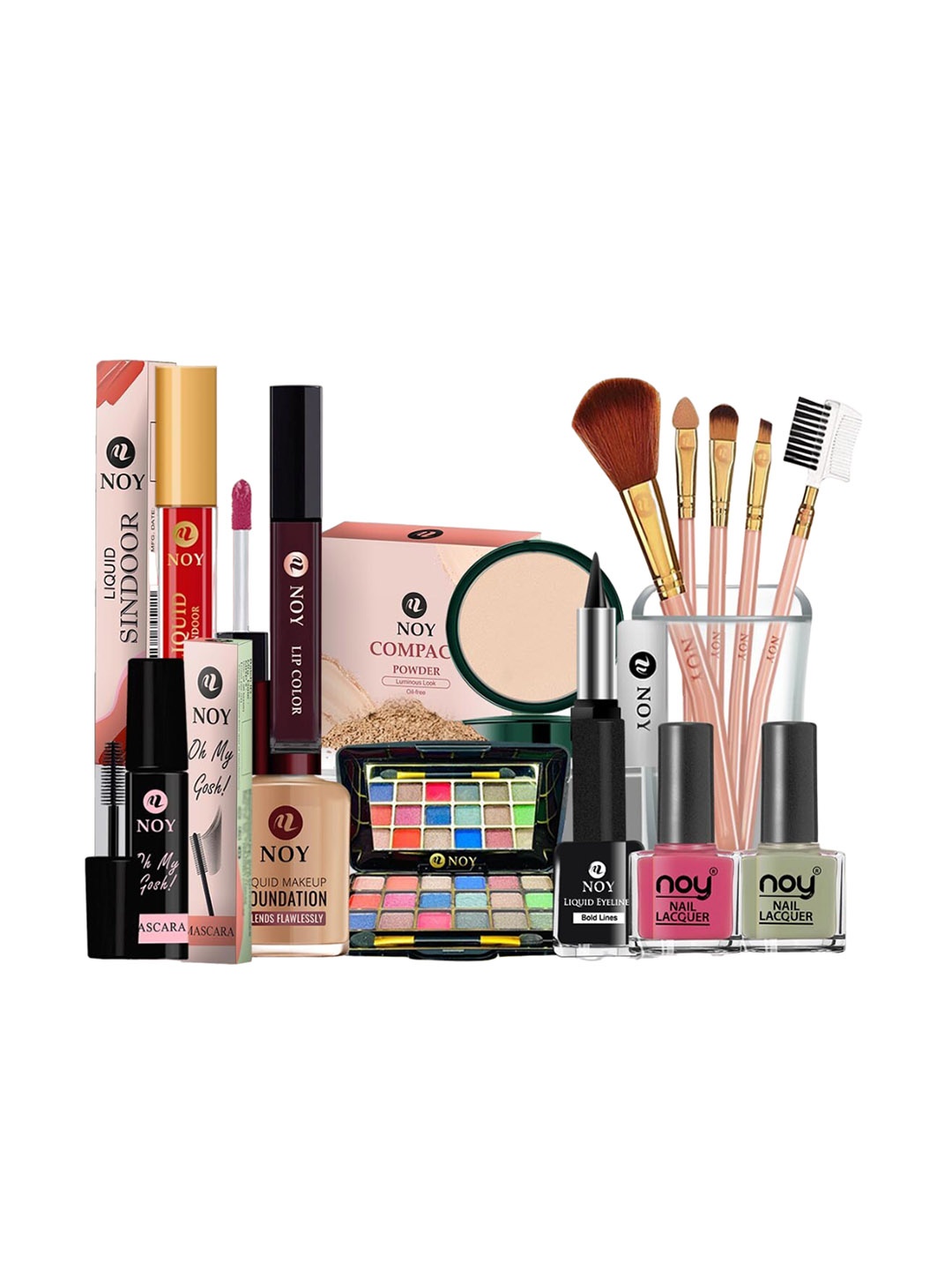 

NOY Bliss Makeup Combo - Your Perfect Match For Flawless Looks - Combo No 225, Multi