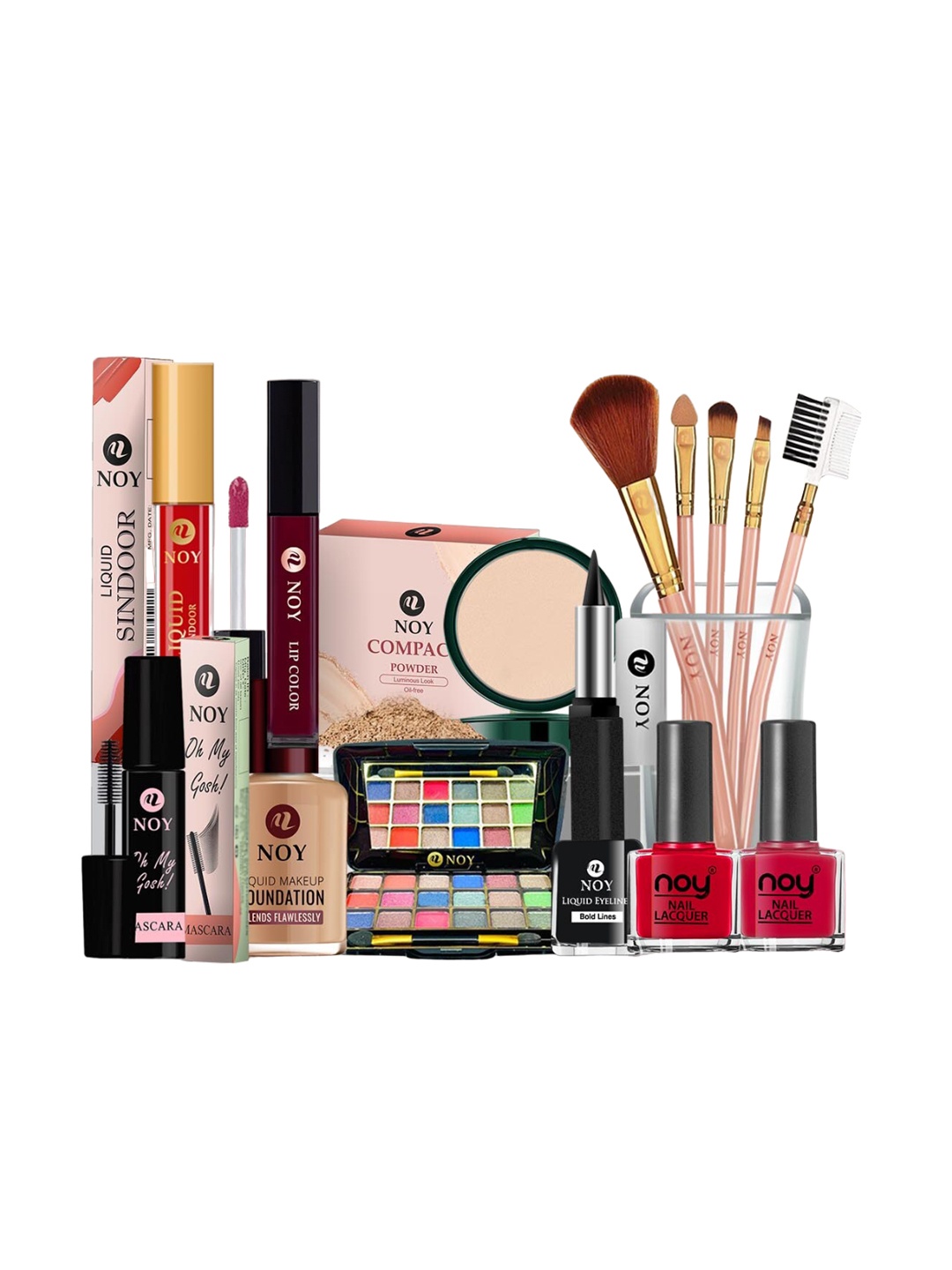 

NOY Enchant Makeup Combo - Unleash Enchanting Beauty With Perfect Pairings - Combo No 571, Multi
