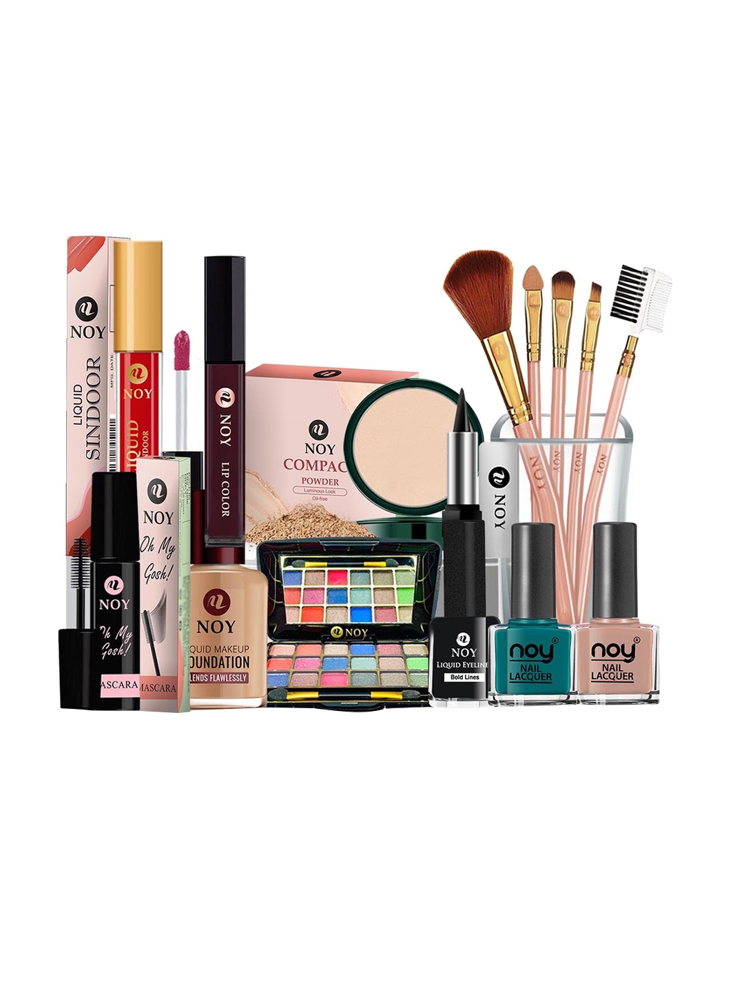 

NOY Oasis Makeup Combo - Refreshing Pairing For Beauty Revival - Combo No 337, Multi