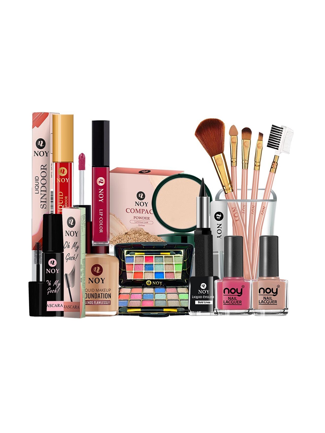 

NOY Prodigy Makeup Combo - Expertly Matched For Makeup Brilliance - Combo No. 263, Pink