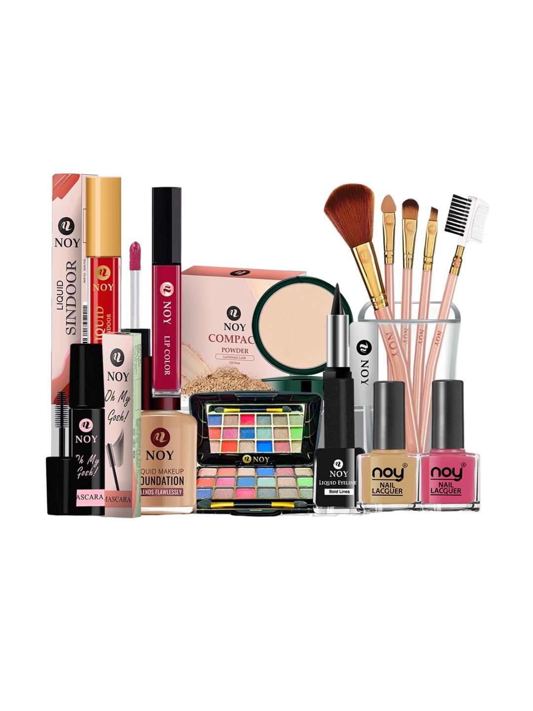 

NOY Bliss Makeup Combo - Your Perfect Match For Flawless Looks - Combo No. 103, Multi