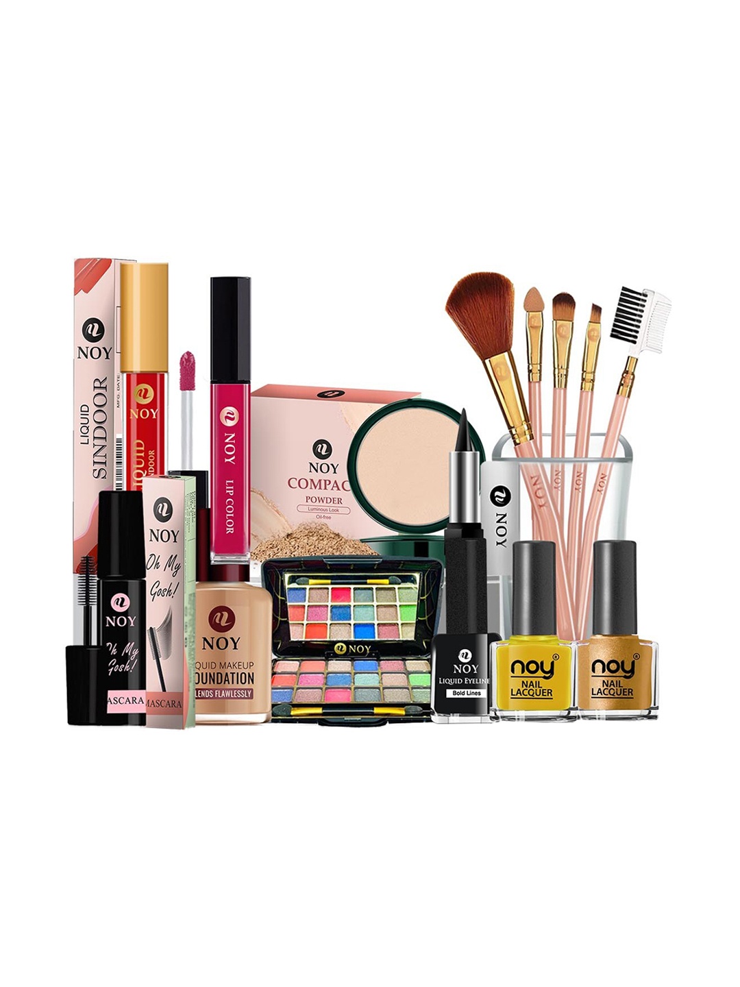 

NOY Fusion Makeup Combo - Artistic Blend For Creative Expression - Combo No. 380, Multi