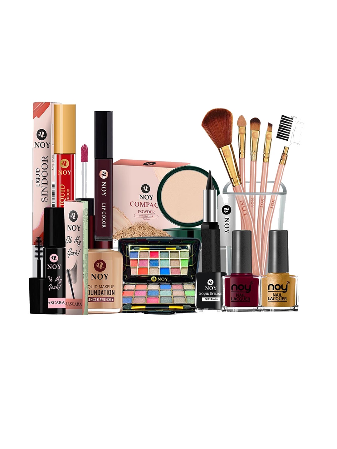 

NOY Enchanted Makeup Combo - Enchanting Duo For Spellbinding Beauty - Combo No. 433, Multi