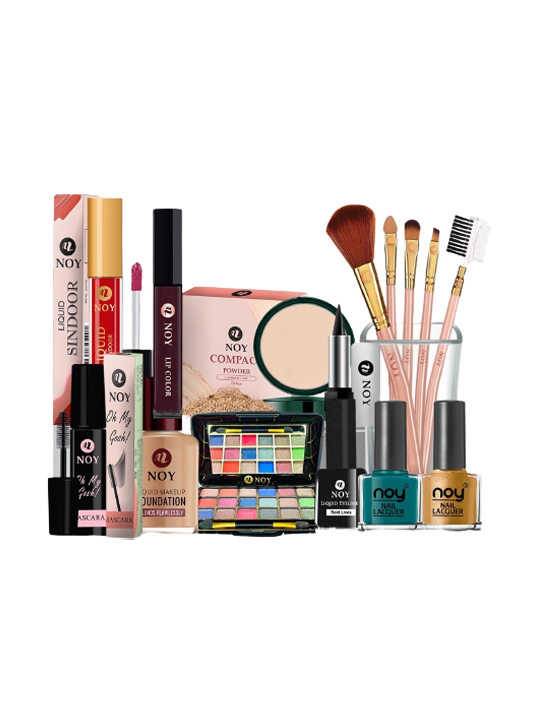 

NOY Envy Makeup Combo - Seamless Blend Of Beauty Essentials - Combo No 313, Multi