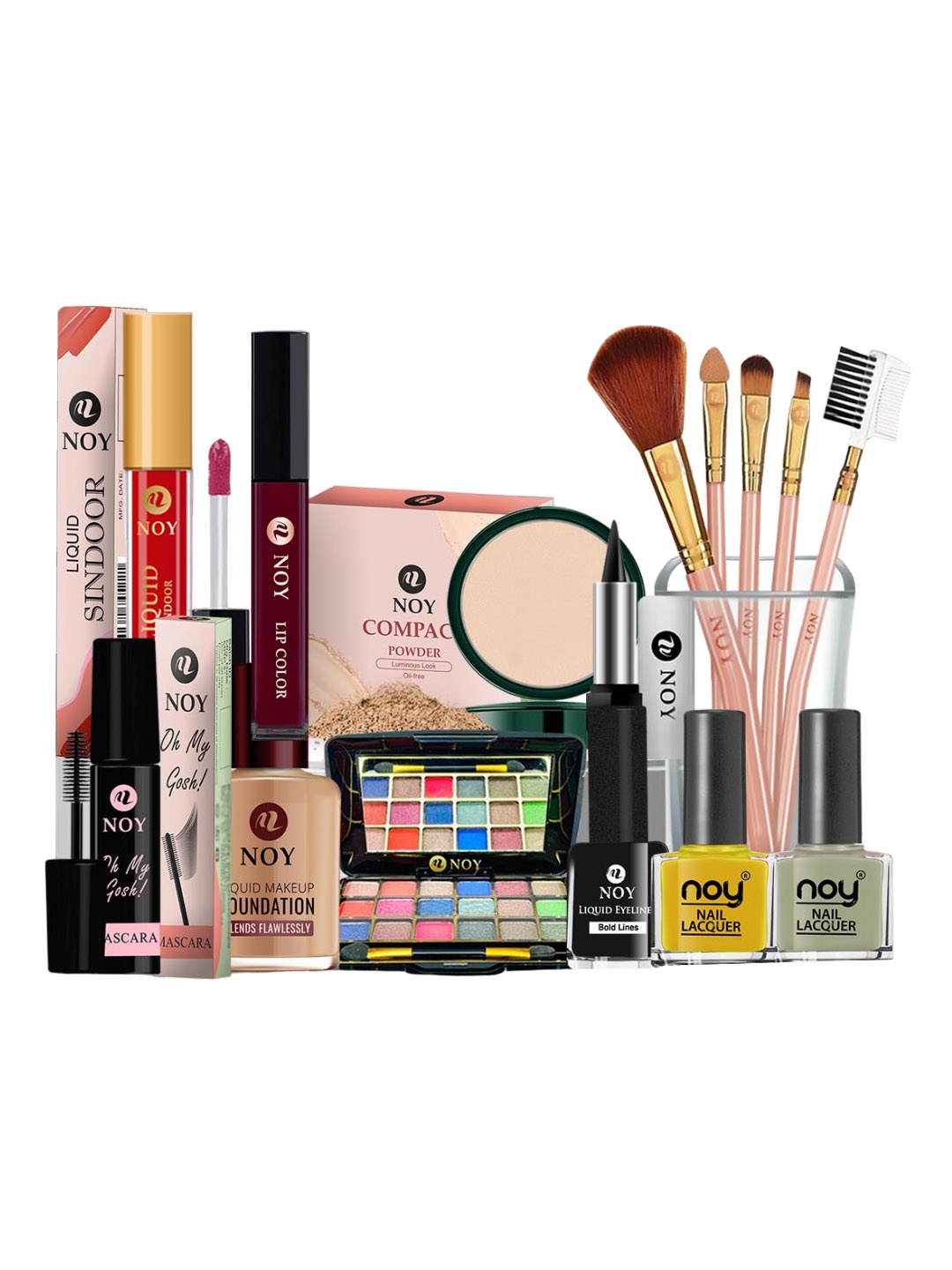 

NOY Bliss Makeup Combo - Perfect Harmony Of Beauty Essentials - Combo No. 363, Multi