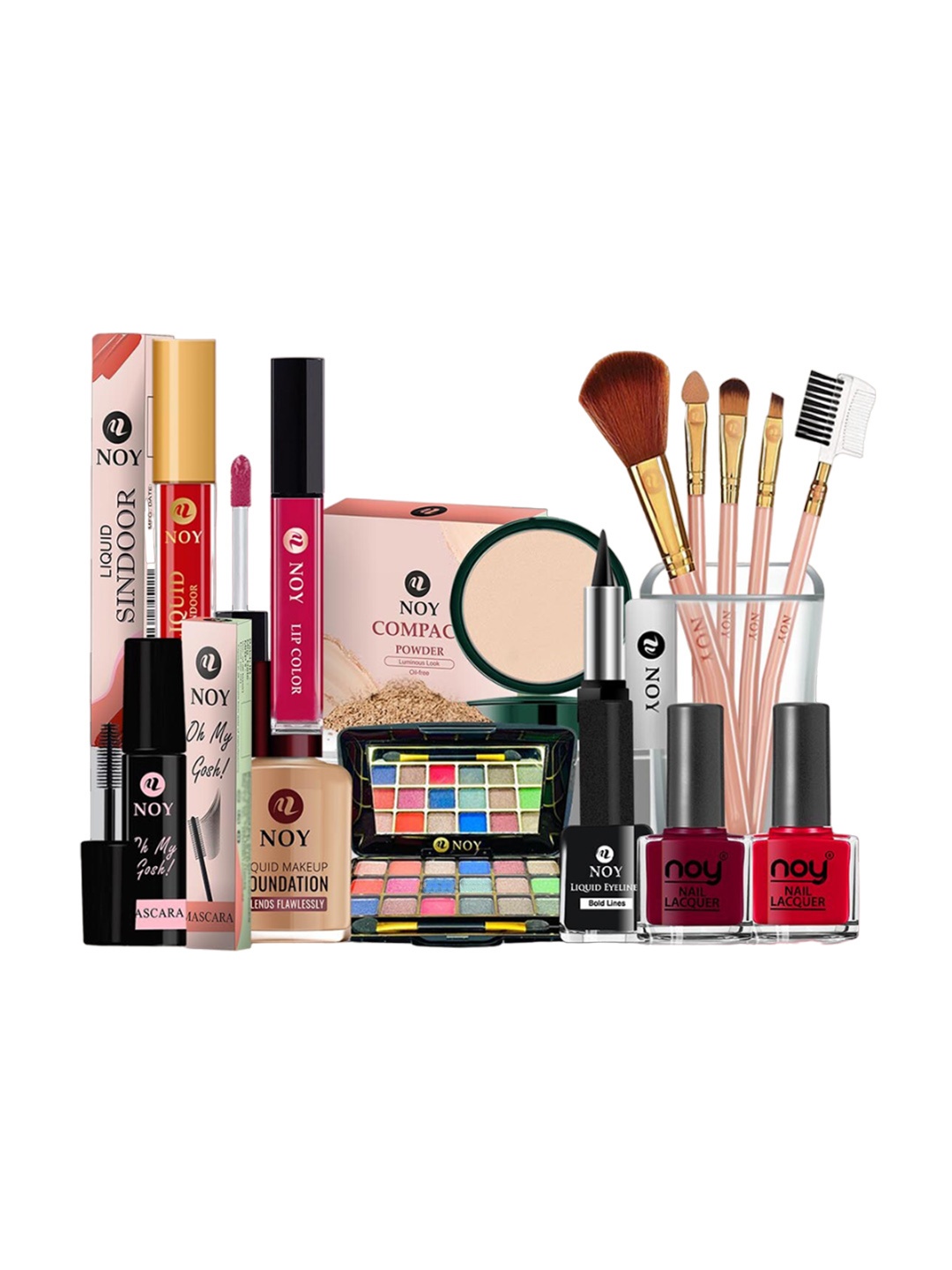 

NOY Allure Makeup Combo - Exude Irresistible Charm - Combo No. 476, Multi