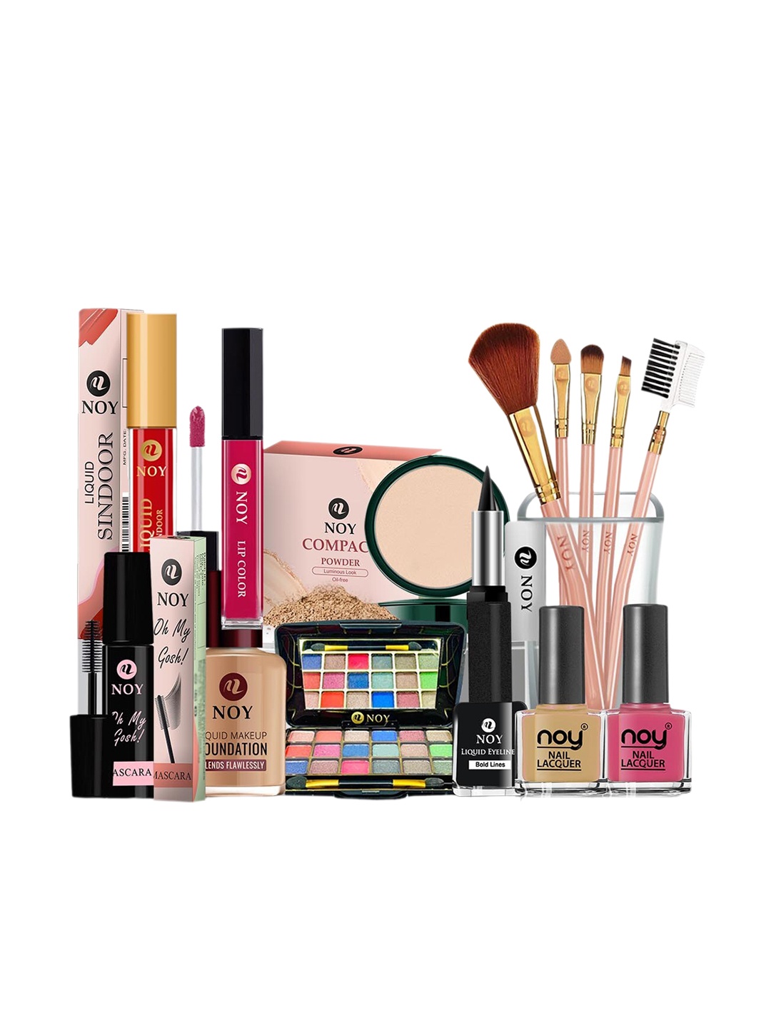

NOY Elegance Makeup Combo - Elegant Pairing For Timeless Beauty - Combo No. 108, Multi