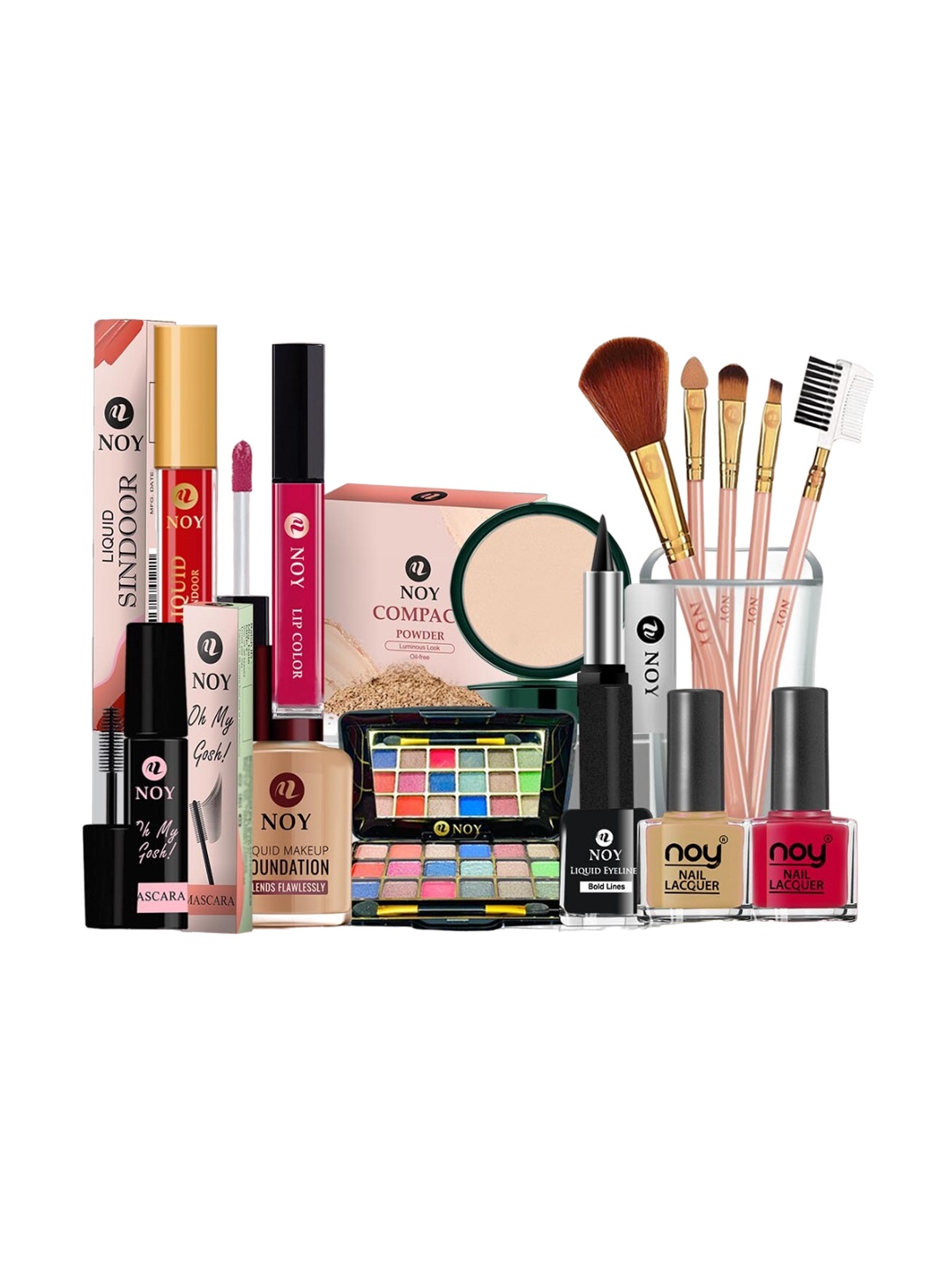 

NOY Fusion Makeup Combo - Artistic Blend For Creative Expression - Combo No. 180, Multi