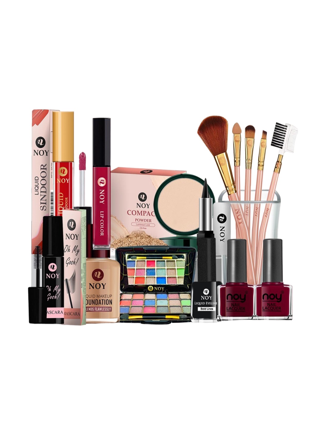 

NOY Serenity Makeup Combo - Tranquil Beauty Achieved In Harmony - Combo No. 407, Multi