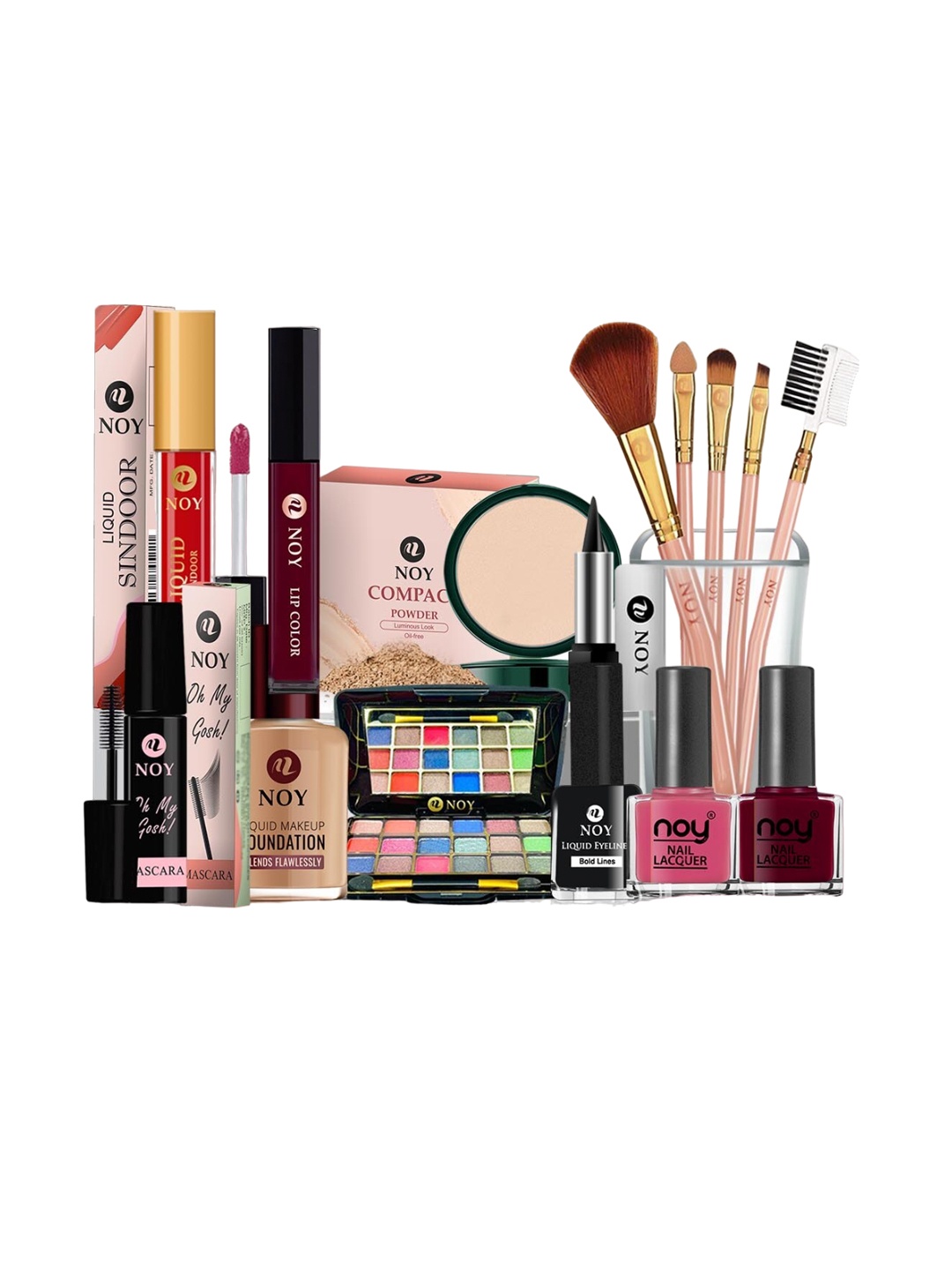 

NOY Temptation Makeup Combo - Tempt And Captivate With Irresistible Pairings- Combo No 211, Multi