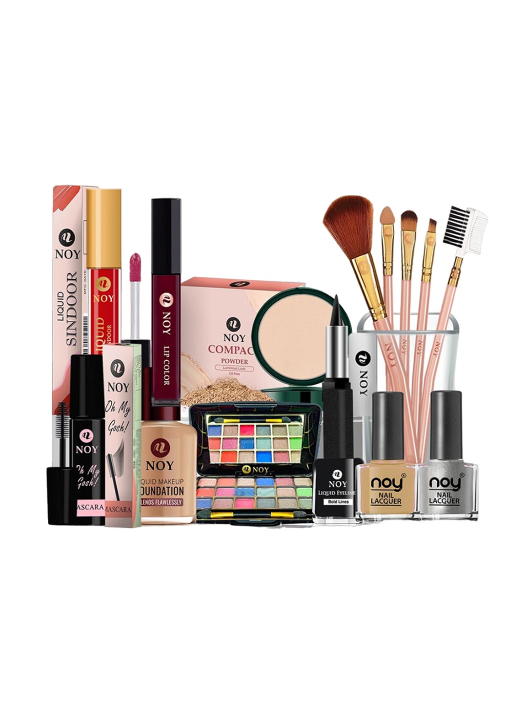 

NOY Enchant Makeup Combo - Unleash Enchanting Beauty With Perfect Pairings - Combo No. 171, Multi