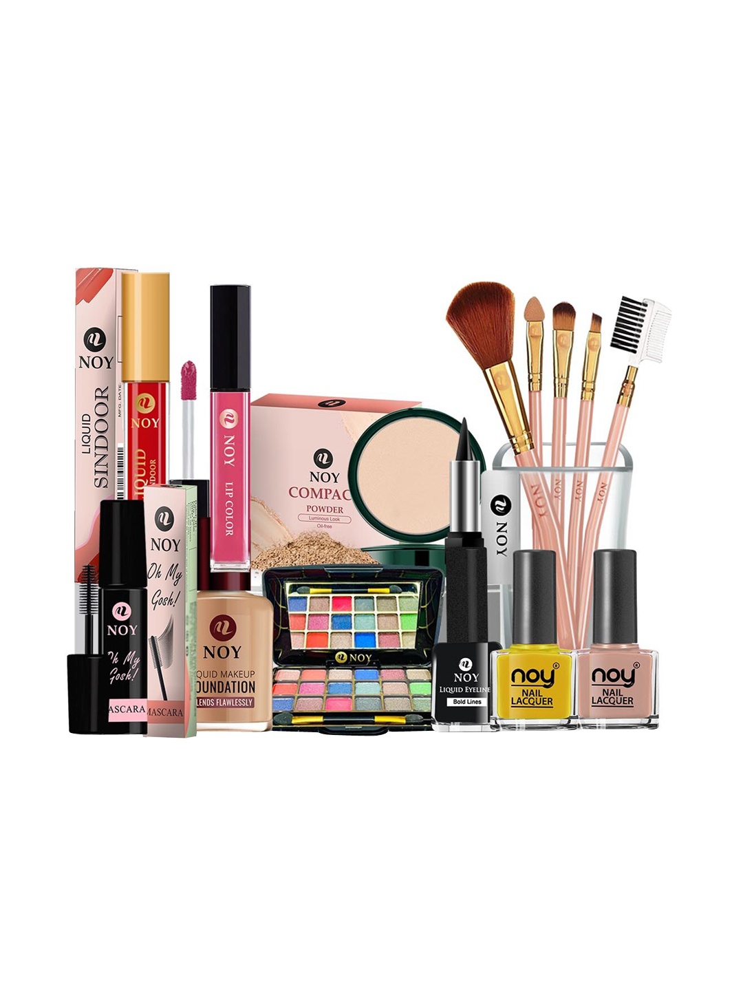 

NOY Oasis Makeup Combo - Refreshing Pairing For Beauty Revival - Combo No 398, Yellow