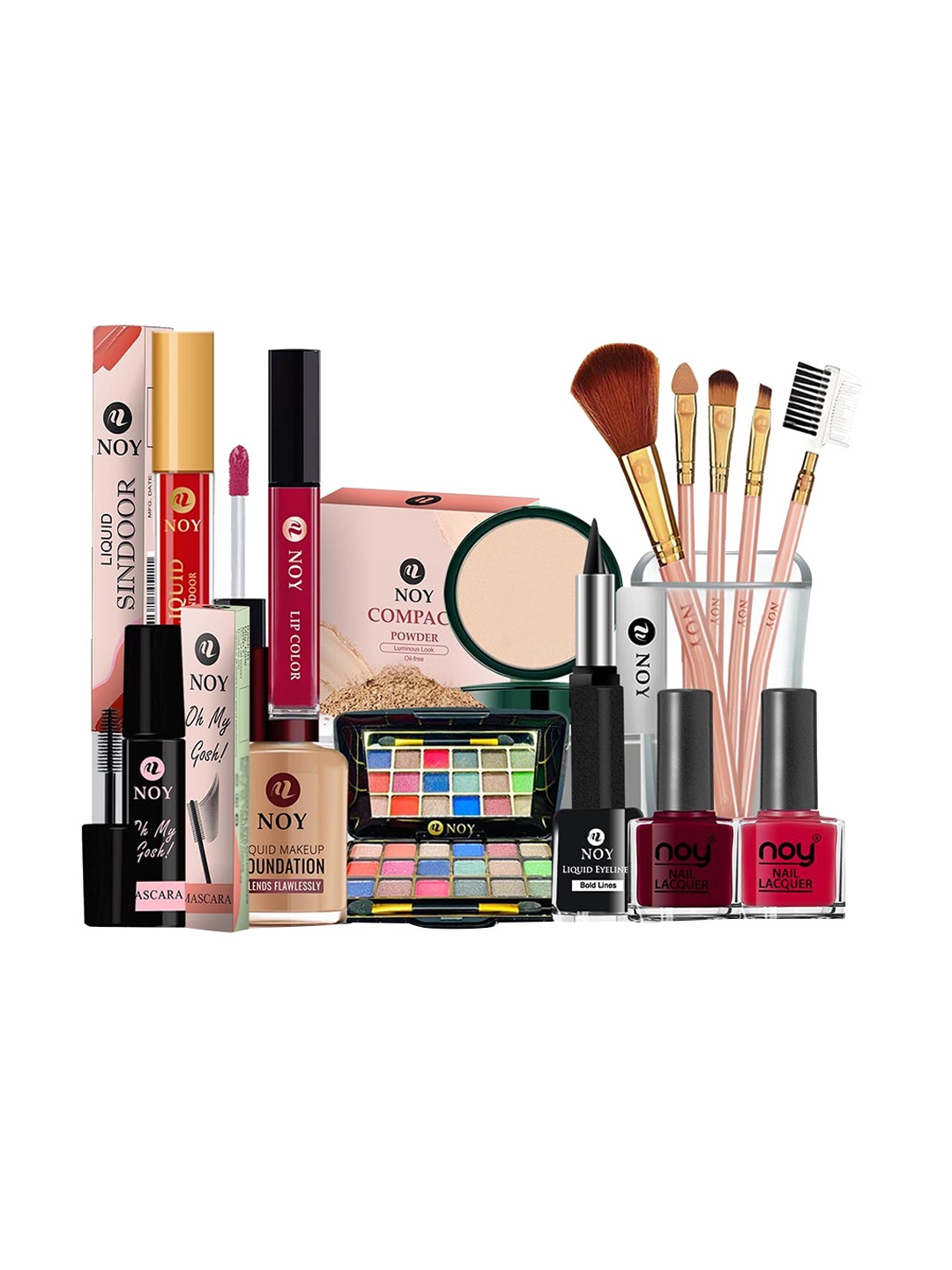 

NOY Icona Makeup Combo - Iconic Fusion For Unforgettable Beauty - Combo No. 447, Multi