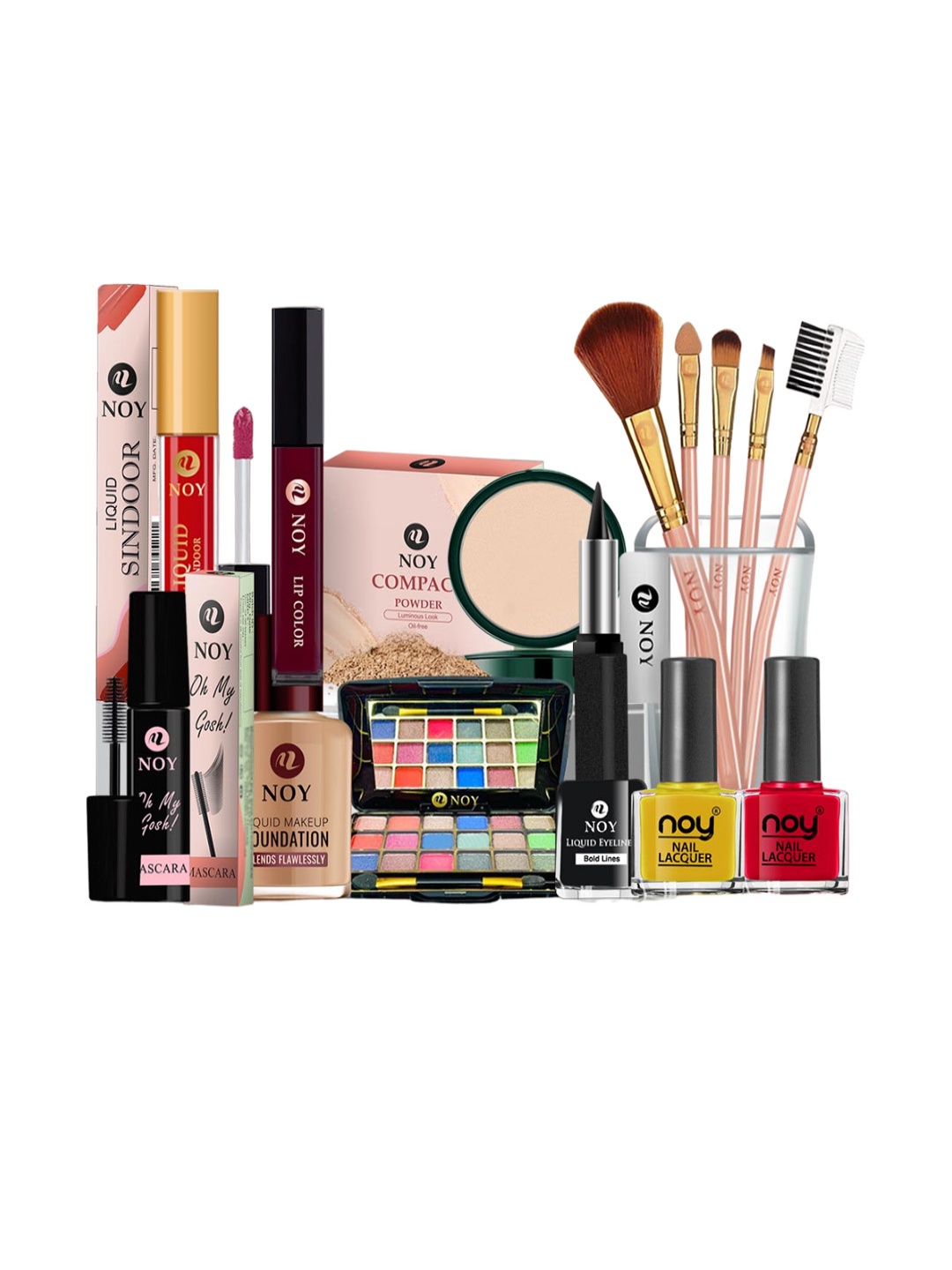 

NOY Enchant Makeup Combo - Unleash Enchanting Beauty With Perfect Pairings - Combo No. 371, Multi