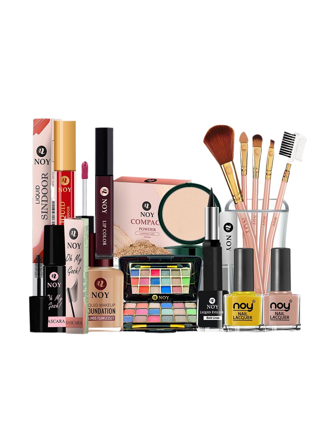 

NOY Prodigy Makeup Combo - Expertly Crafted Combo For Beauty Perfection - Combo No. 401, Multi