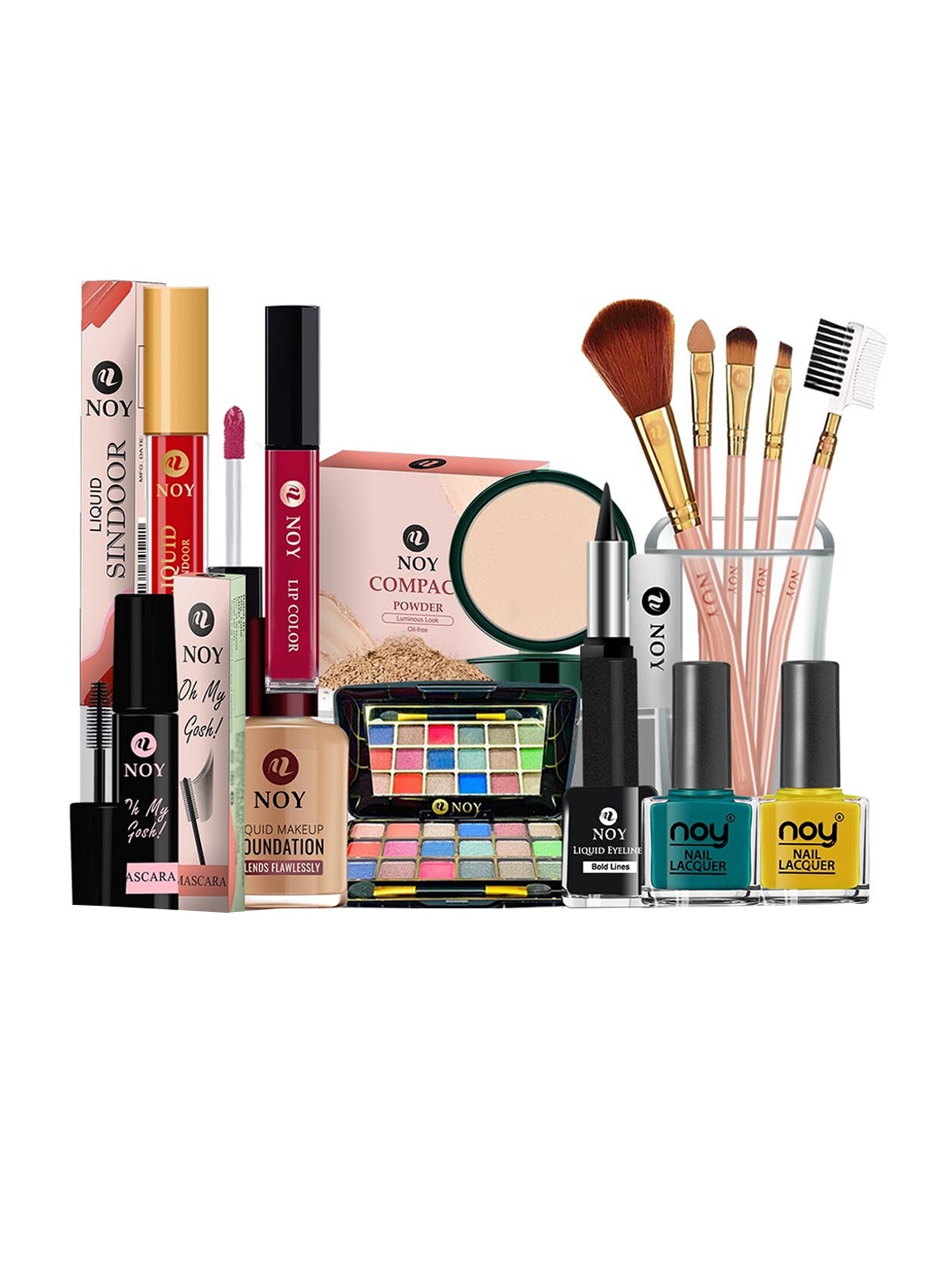 

NOY Temptation Makeup Combo - Seamless Blend Of Beauty Essentials - Combo No 271, Multi