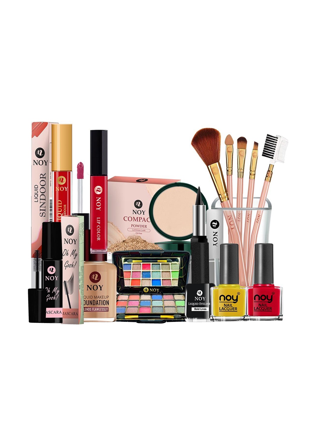 

NOY Divine Makeup Combo - Seamless Blend Of Beauty Essentials - Combo No 368, Multi