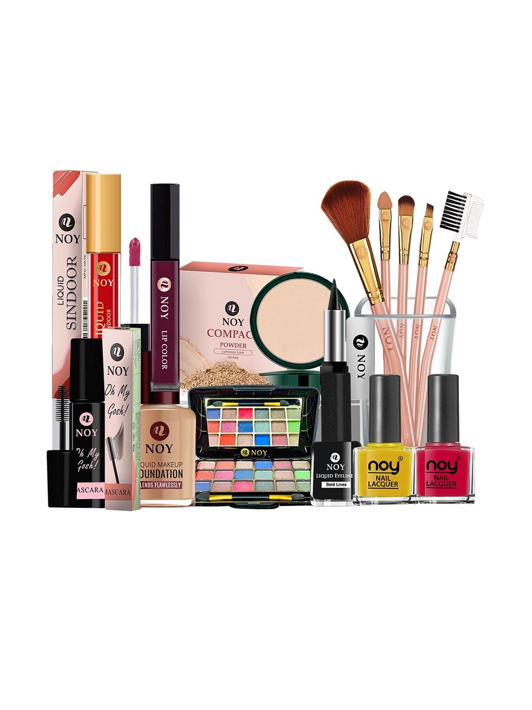 

NOY Luminous Makeup Combo - Dazzling Duo For Luminous Beauty - Combo No 389, Multi