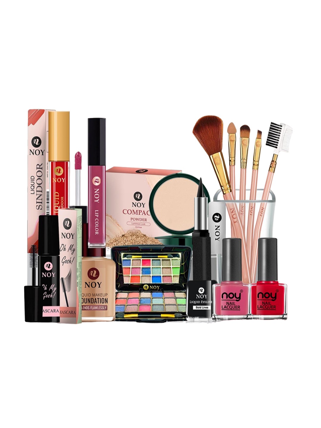 

NOY Enigma Makeup Combo- Mysterious Match For Mesmerizing - Combo No 234, Pink