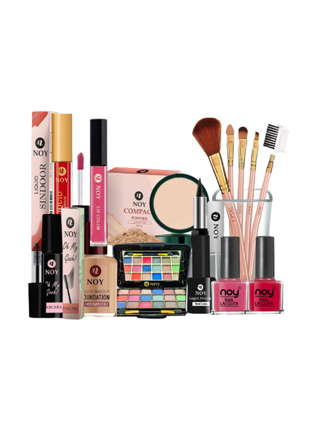 

NOY Marvel Makeup Combo- Stunning Combination For Beauty Marvels - Combo No 254, Pink