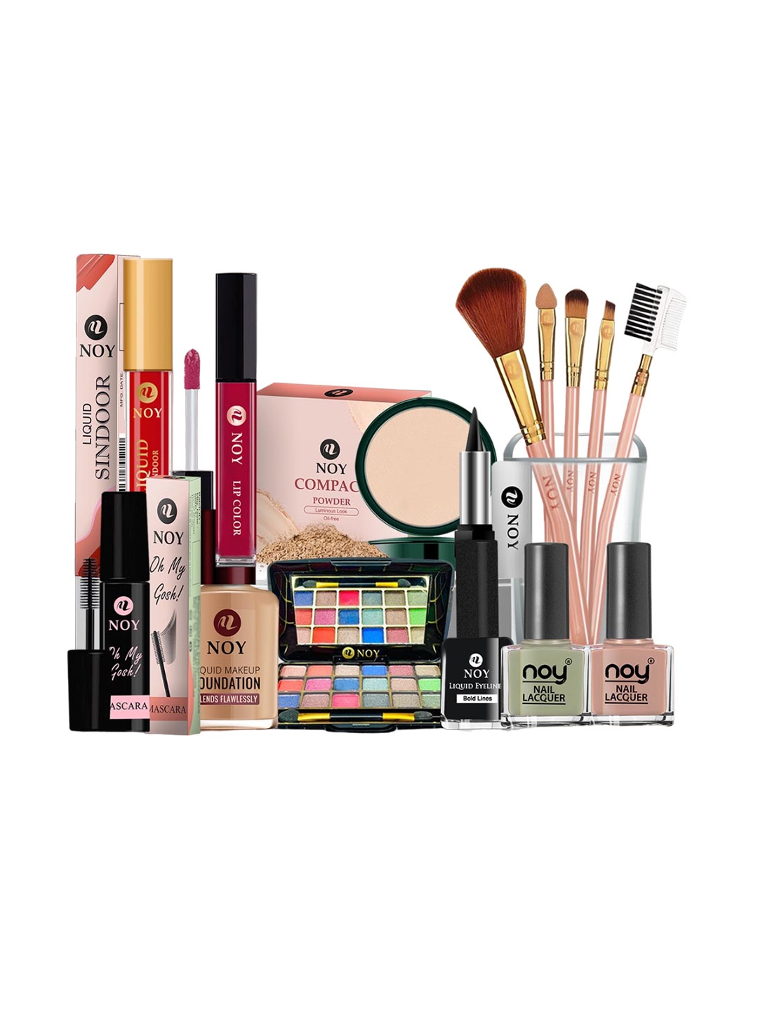 

NOY Radiance Makeup Combo - Luminous Glow In Perfect Synergy - Combo No. 543, Multi