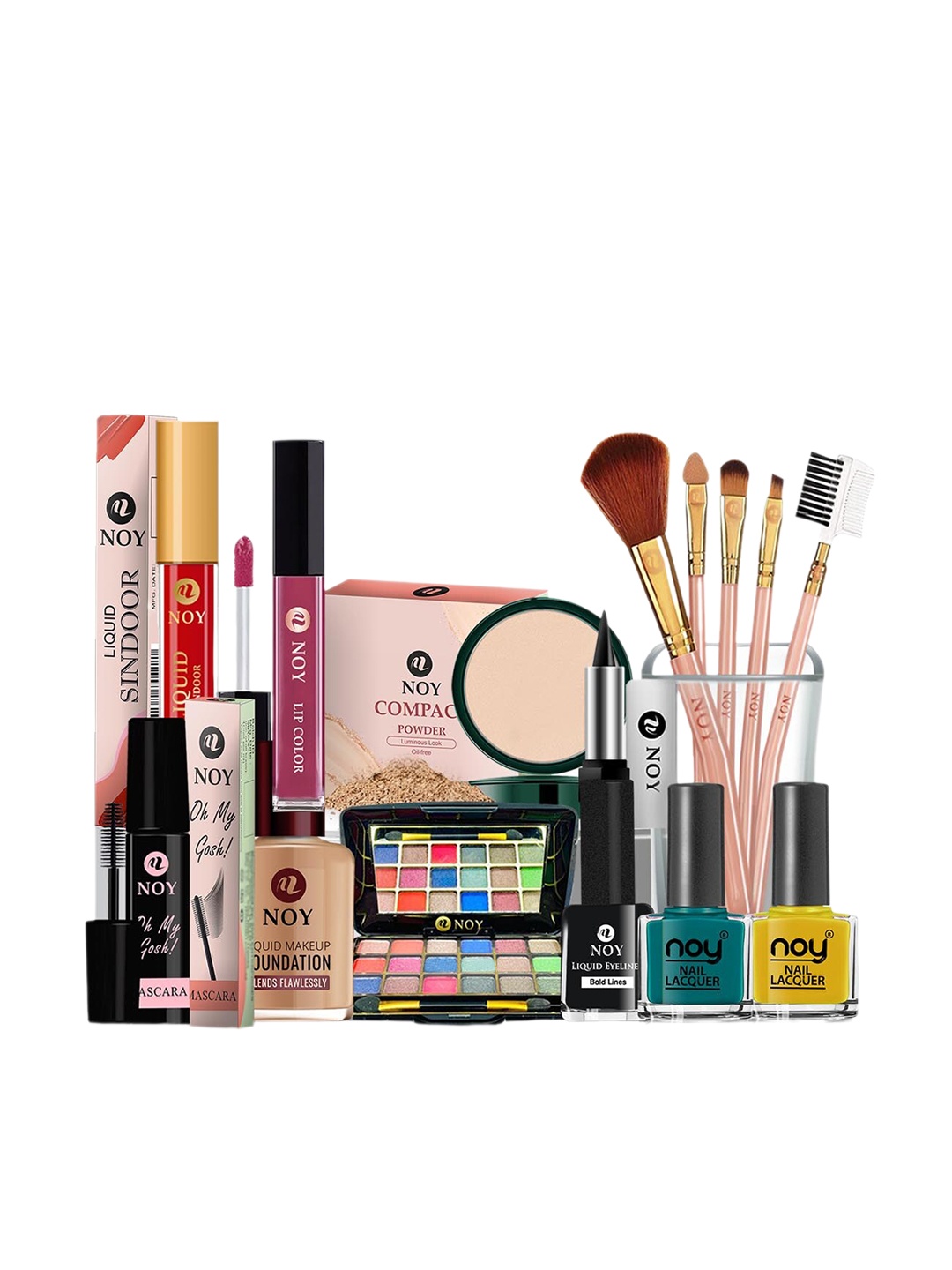 

NOY Allure Makeup Combo - Charm And Captivate With Irresistible Beauty - Combo No. 274, Multi