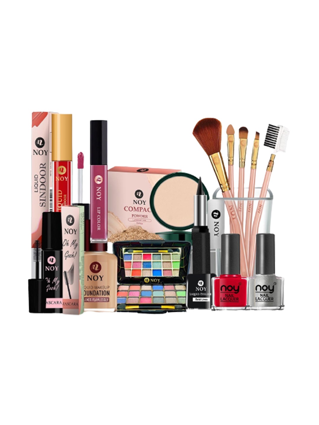 

NOY Set Of 15 Allure Makeup Kit Combo - #562, Multi