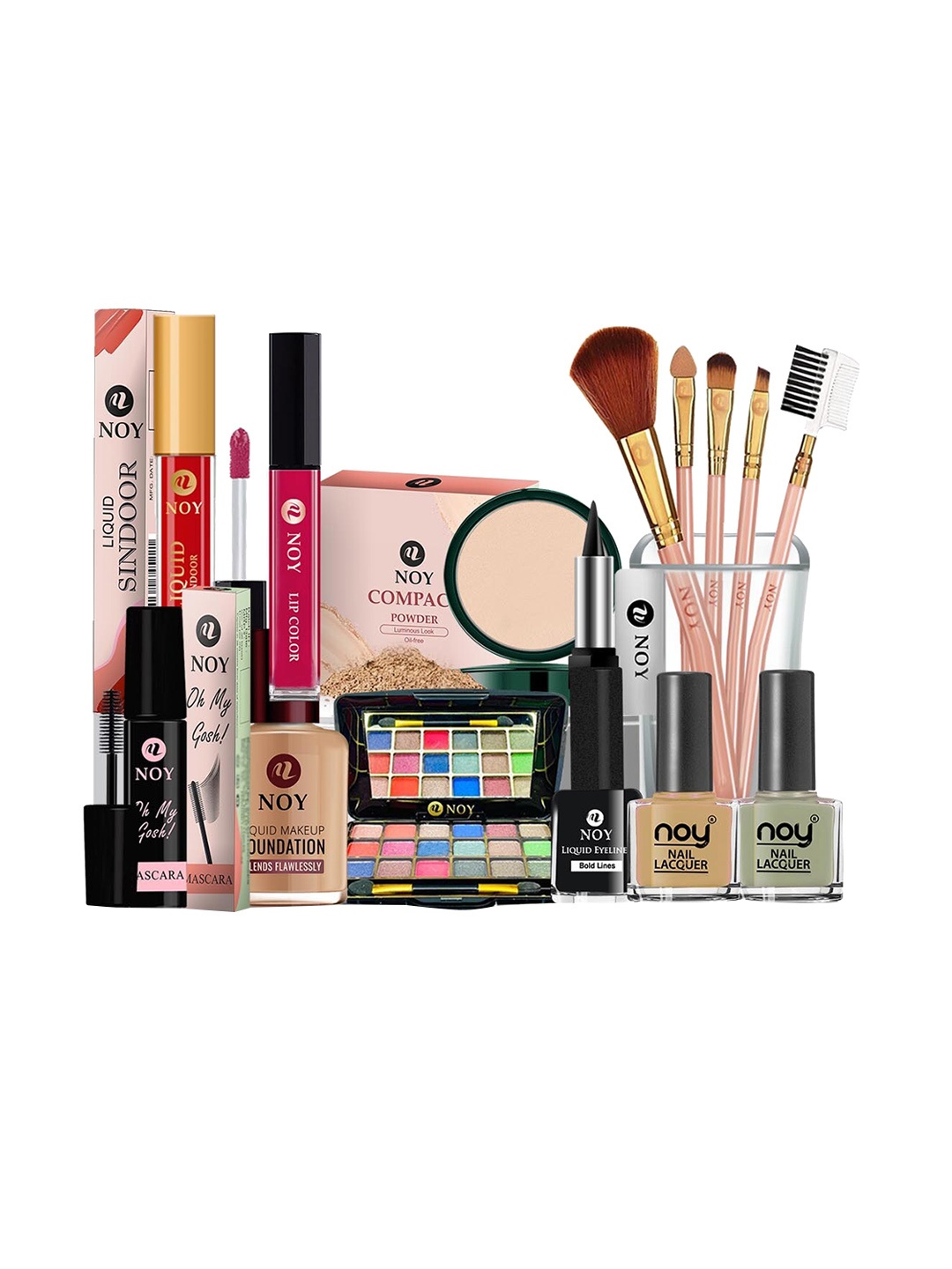 

NOY Set Of 15 Splendor Makeup Kit Combo - #148, Multi