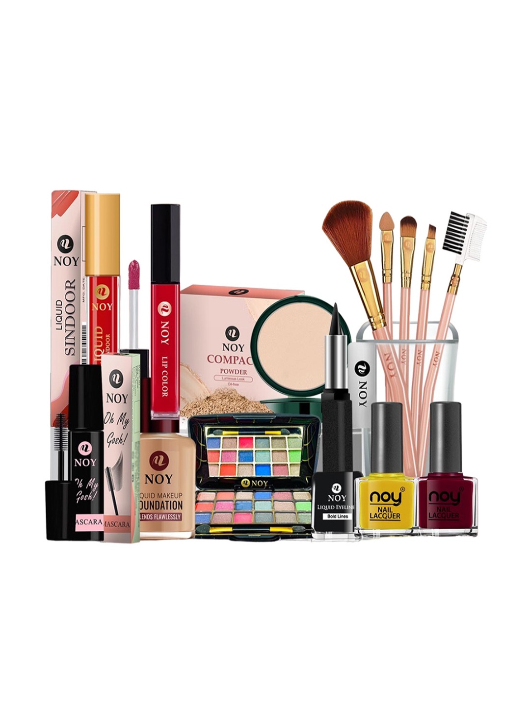 

NOY Women Set of 15 Allure Makeup Kit Combo - #352, Multi