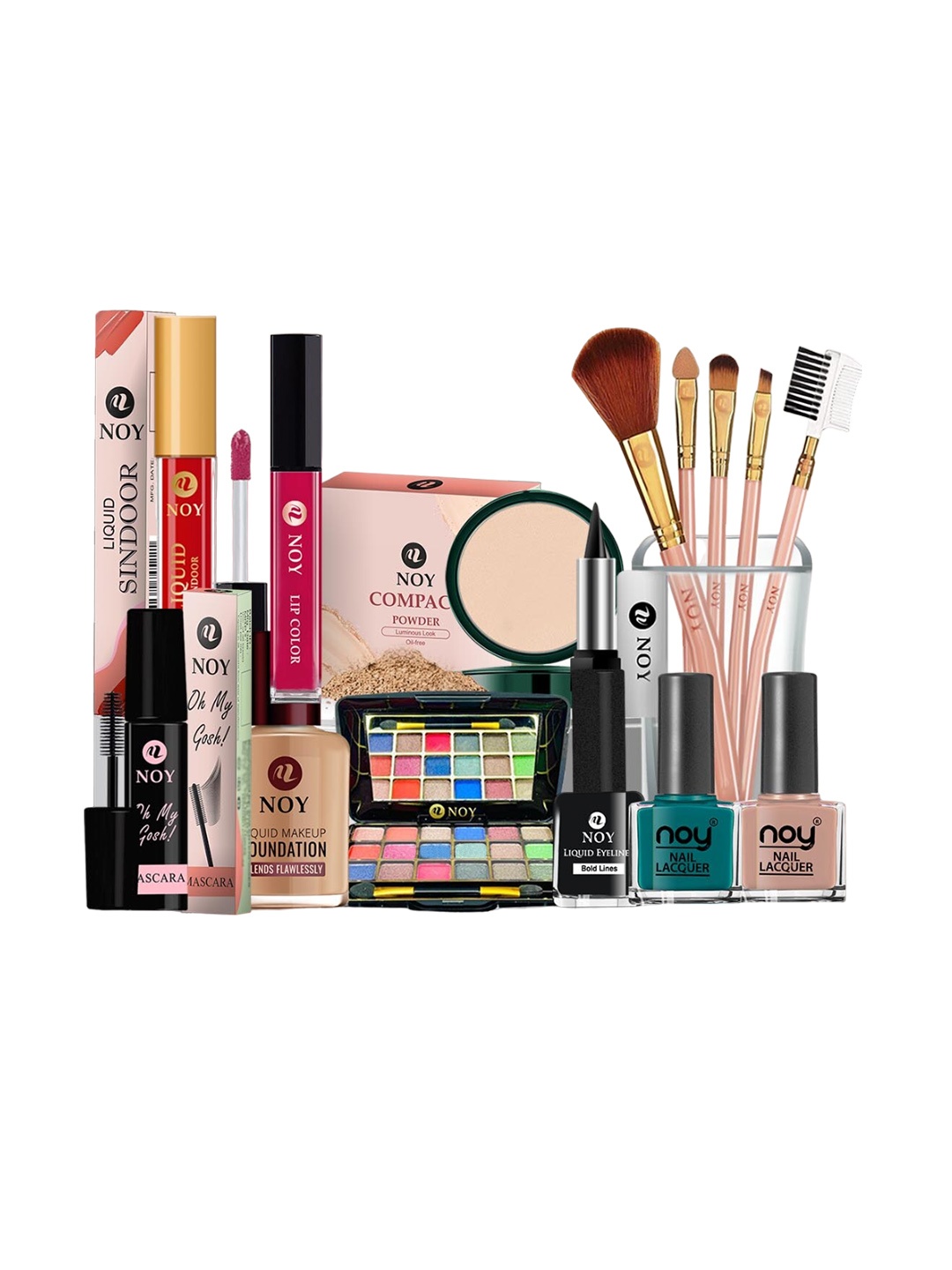 

NOY Set Of 15 Prodigy Makeup Kit Combo - #340, Multi