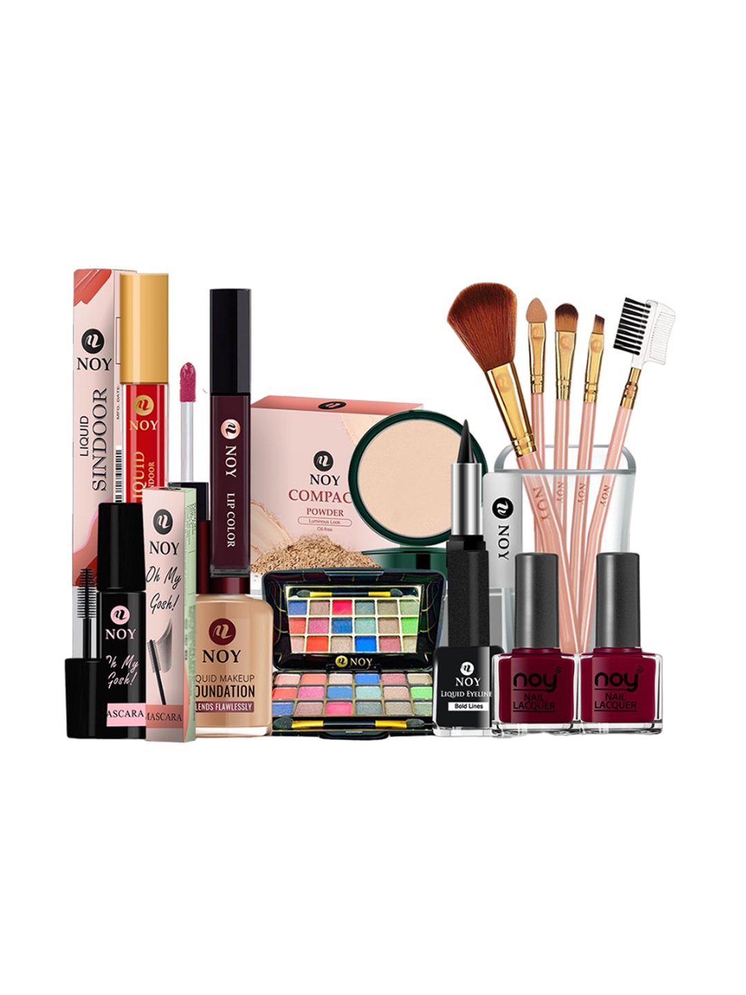 

NOY Set Of 15 Splendor Makeup Kit Combo - #409, Multi