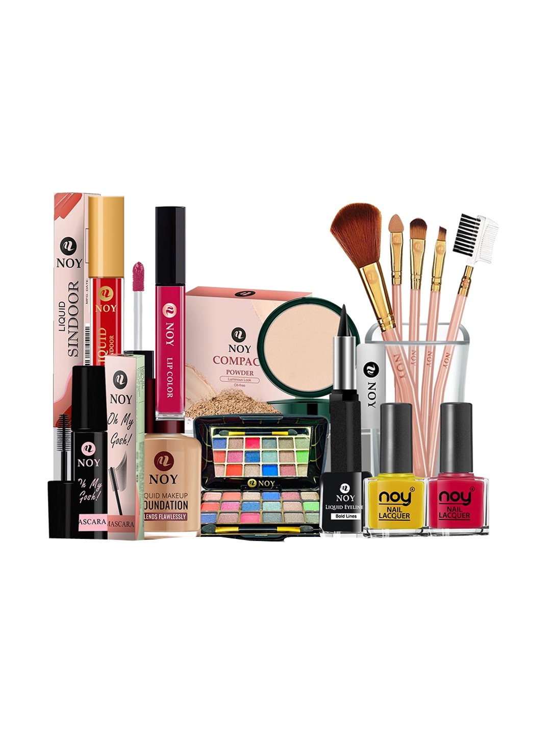 

NOY Mesmerize Makeup Combo - Seamless Blend Of Beauty Essentials - Combo No 396, Multi