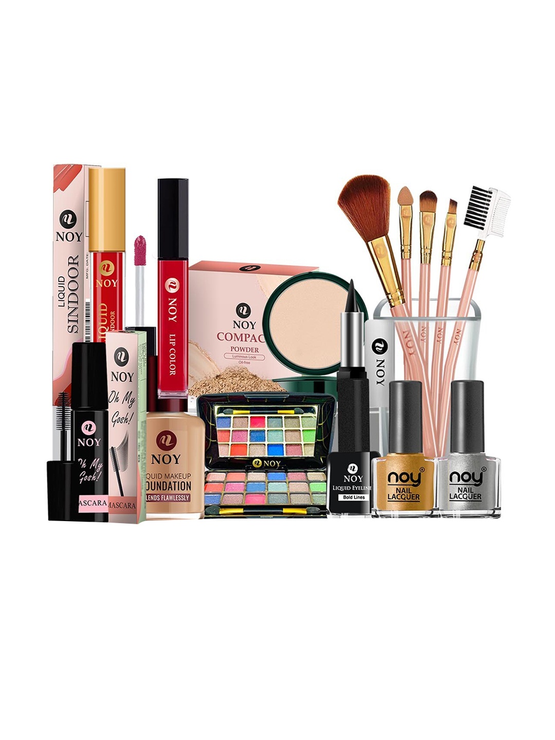 

NOY Harmonize Makeup Combo - Perfect Symmetry For Harmonious Beauty - Combo No 584, Multi
