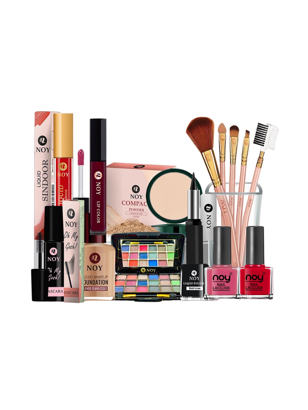 

NOY Envy Makeup Combo- Coveted Combo For Envy-Worthy - Combo No 235, Pink