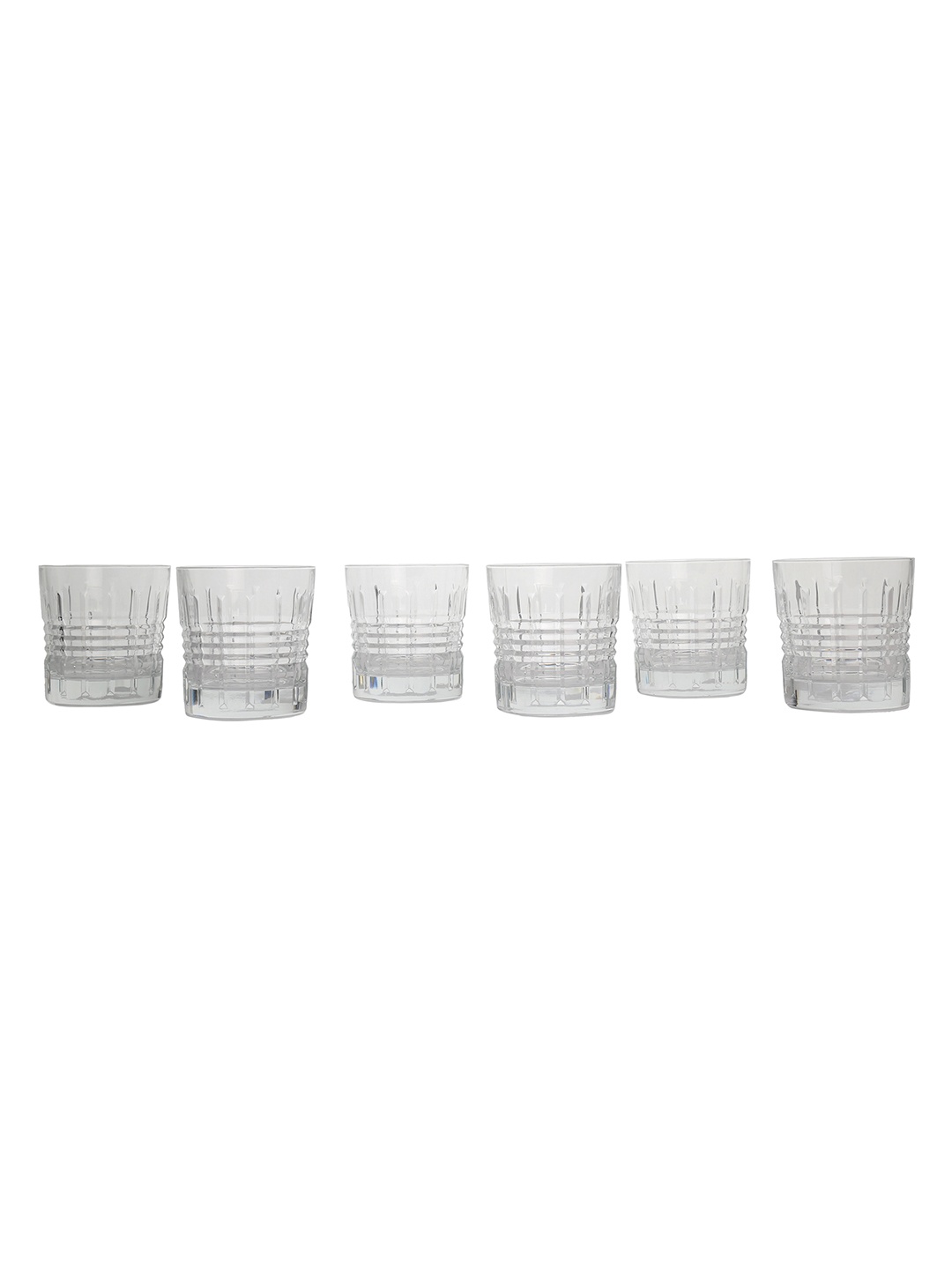 

Cristal D Arques Rendez-Vous 6 Pcs Transparent Glass Whiskey Glasses - 320 ML Each