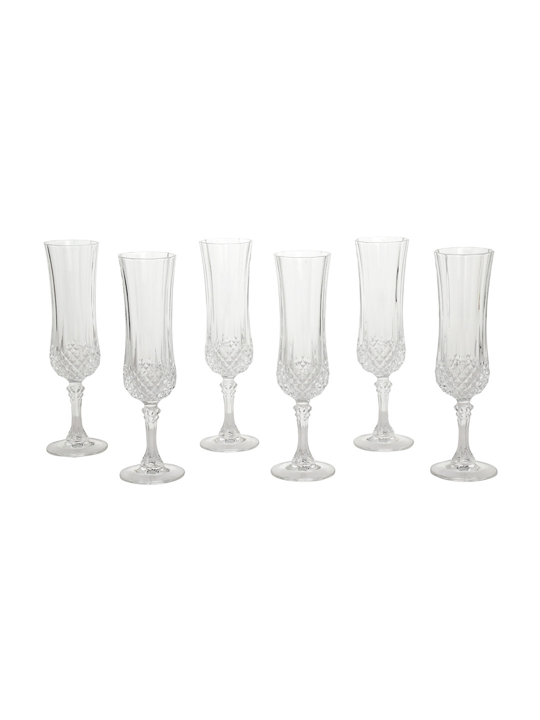 

Cristal D Arques Longchamp Transparent 6 Pieces Champagne Glass 140ml