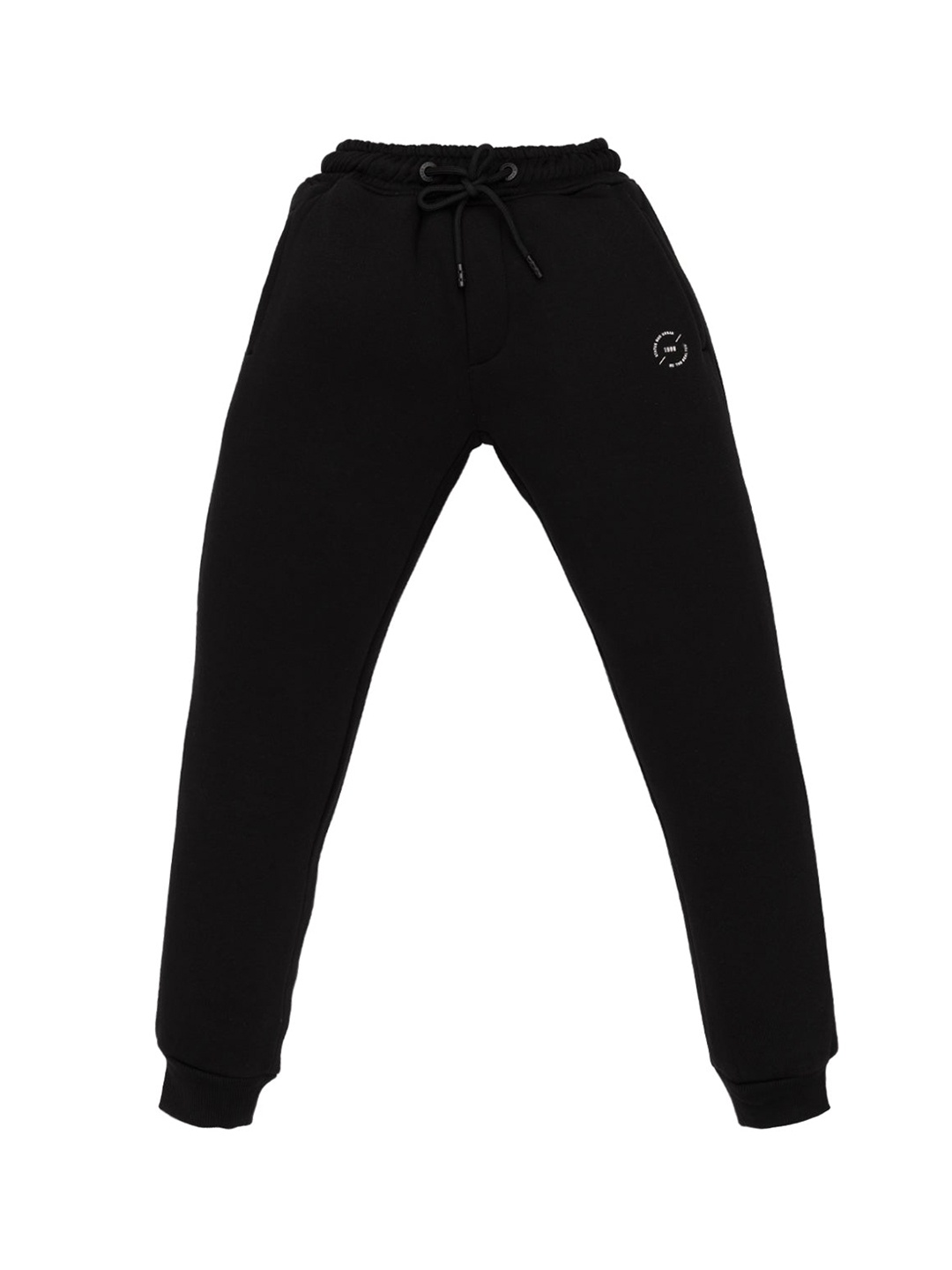 

Status Quo Boys Regular Fit Mid Rise Jogger, Black