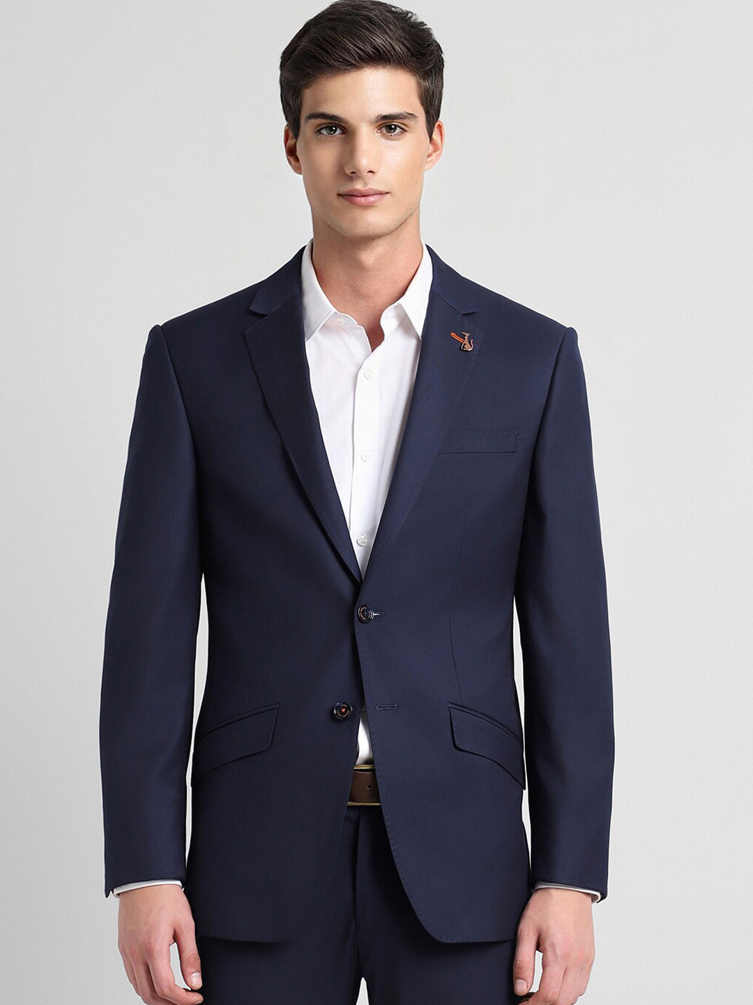 

SIMON CARTER LONDON Single Breasted Formal Blazer, Navy blue