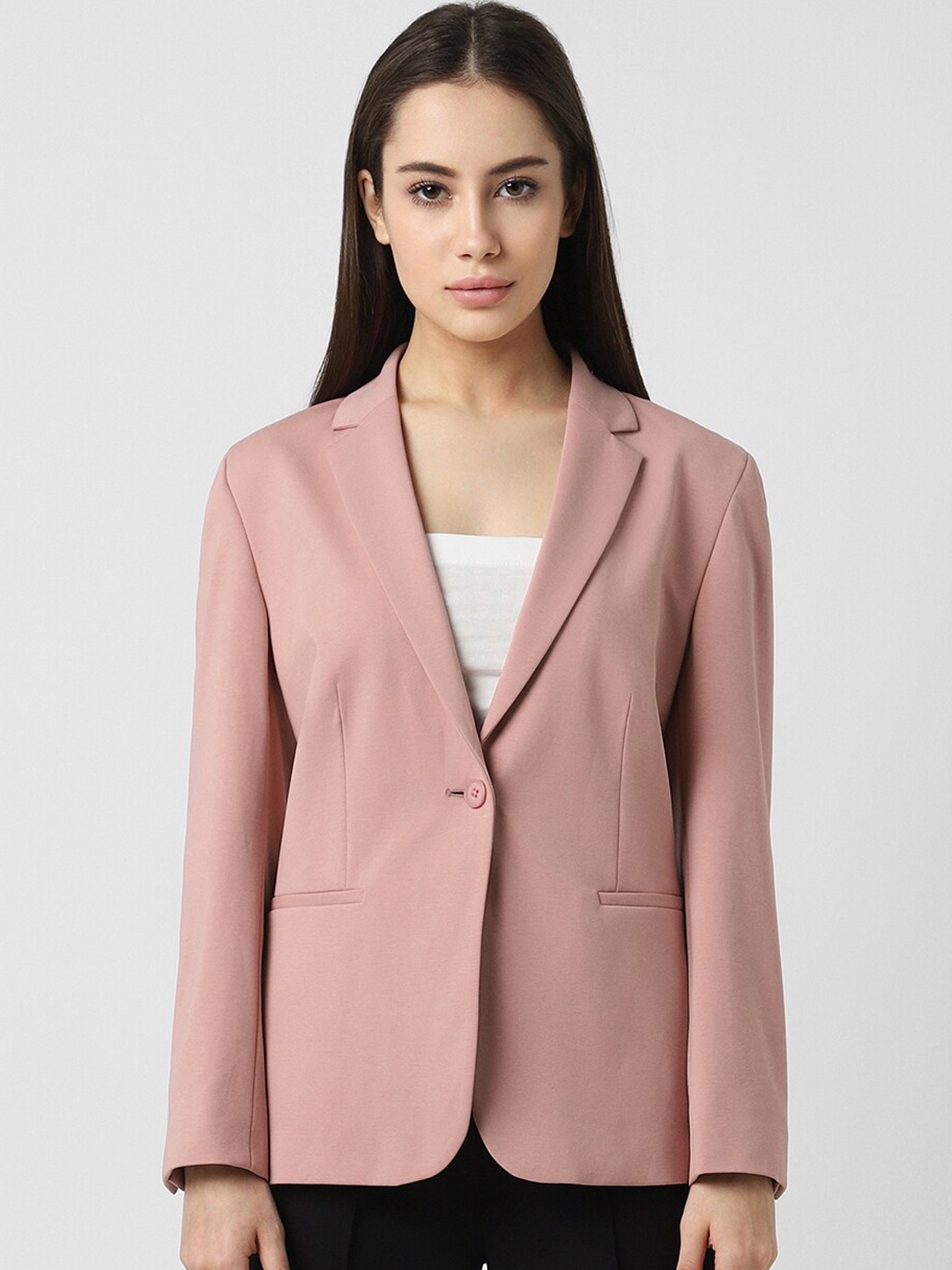 

Van Heusen Woman Single Breasted Blazer, Pink