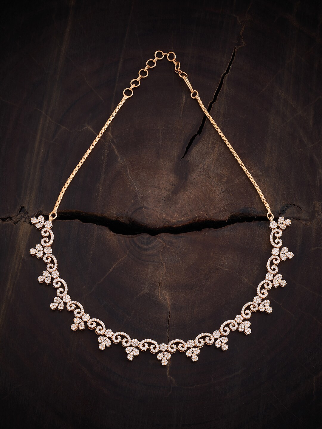 

Kushal's Fashion Jewellery Copper Gold-Plated Necklace