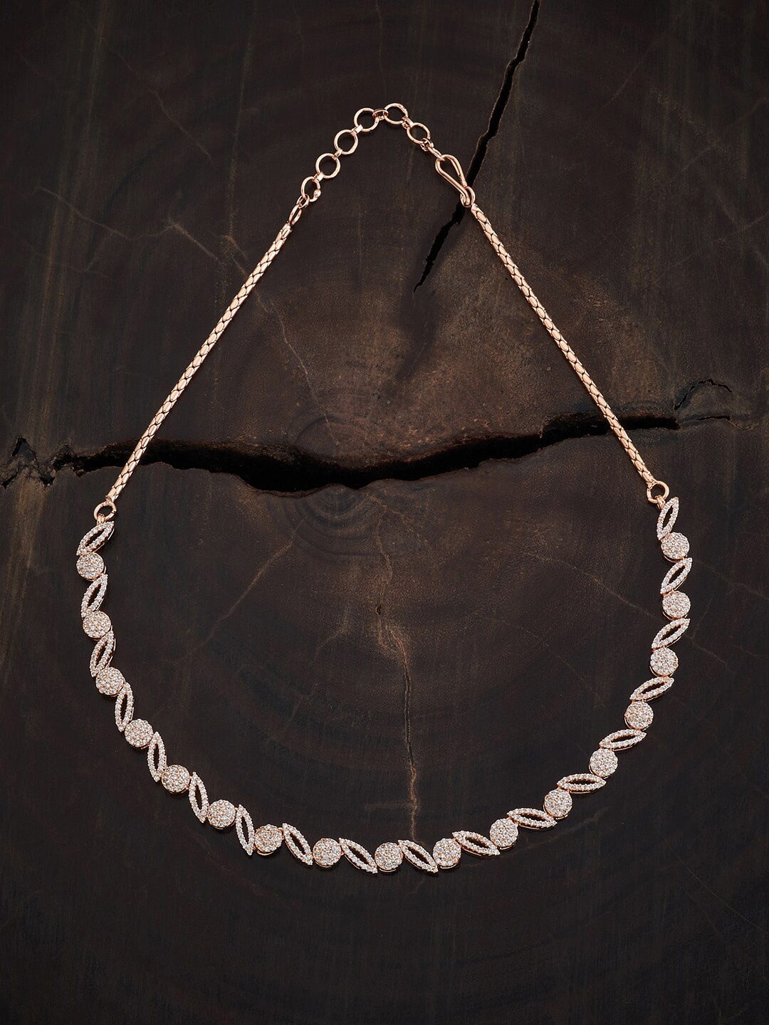

Kushal's Fashion Jewellery Gold-Plated Necklace