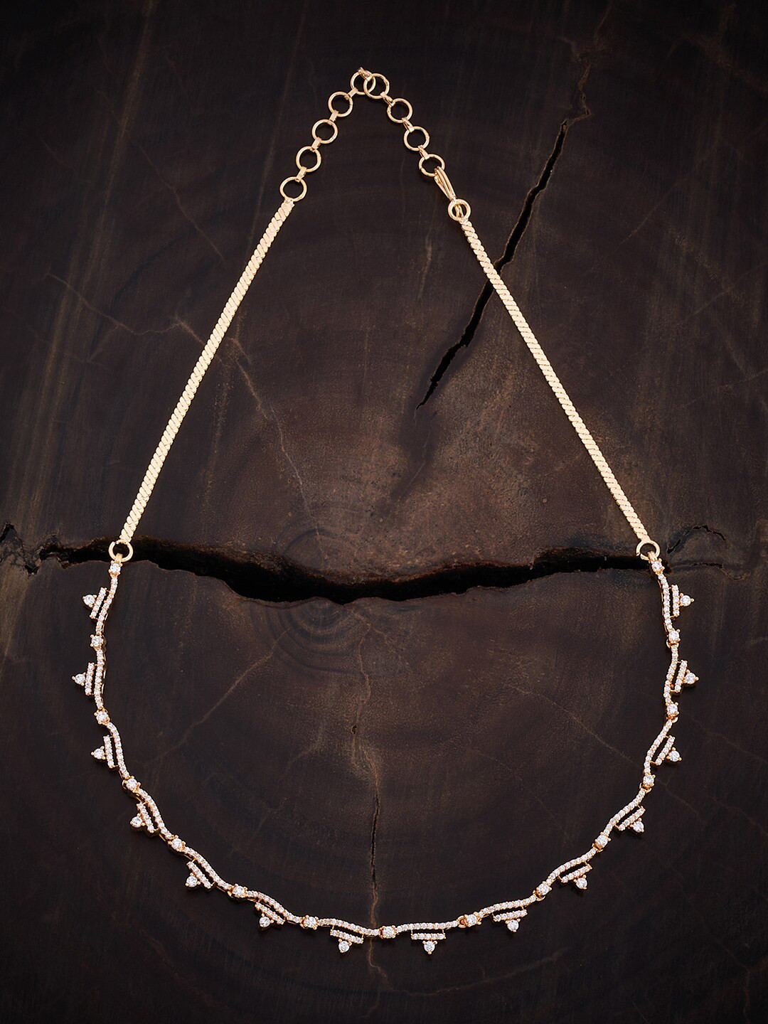 

Kushal's Fashion Jewellery Copper Gold-Plated Necklace