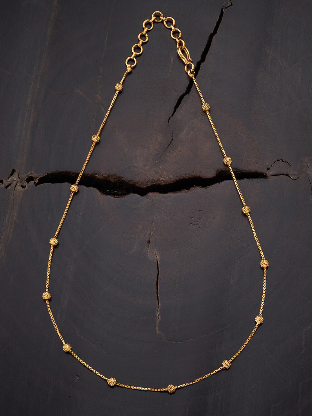 

Kushal's Fashion Jewellery Gold-Plated Copper Chain